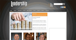 Desktop Screenshot of leadershiponline.co.za